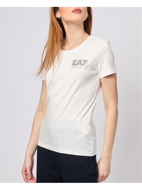 T-shirt en coton coupe décontractée EA7 EMPORIO ARMANI EA7 | 7W000492-AF10373U0005